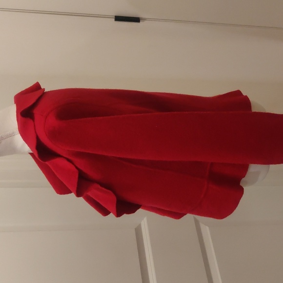 Jones of New York Womens Red Wool Jacket petite M - Picture 5 of 10